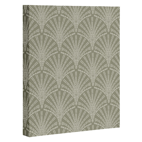 Iveta Abolina Scallop Fan Sage Art Canvas