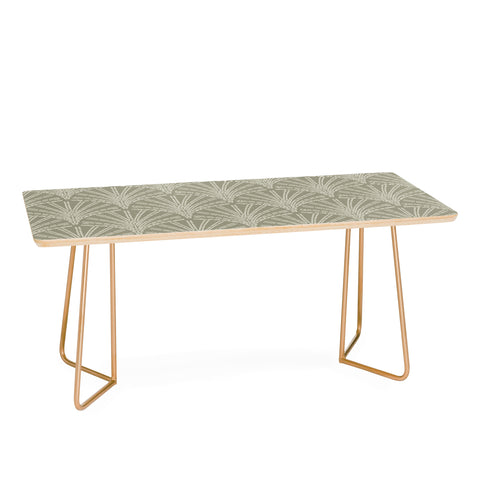 Iveta Abolina Scallop Fan Sage Coffee Table