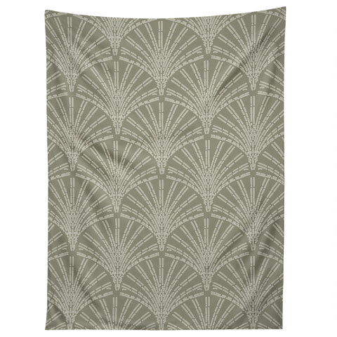 Iveta Abolina Scallop Fan Sage Tapestry