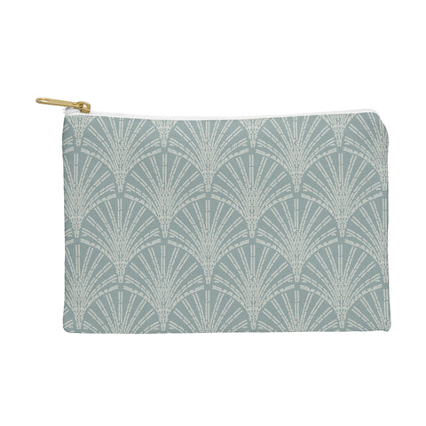 Iveta Abolina Scallop Fan Teal Pouch