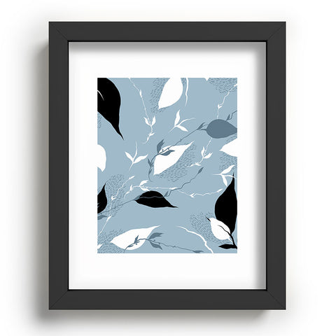 Iveta Abolina Scandi Ice Blue Recessed Framing Rectangle