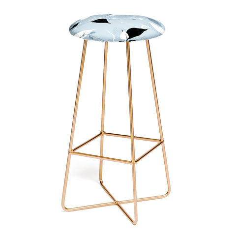 Iveta Abolina Scandi Ice Blue Bar Stool