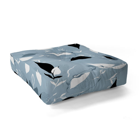 Iveta Abolina Scandi Ice Blue Floor Pillow Square
