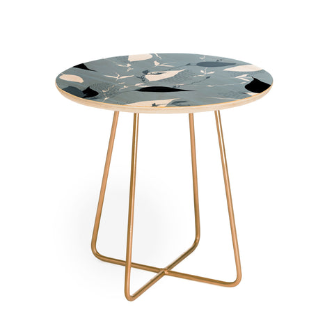 Iveta Abolina Scandi Ice Blue Round Side Table