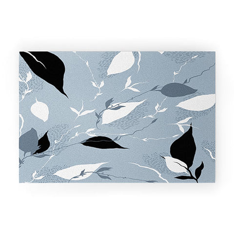 Iveta Abolina Scandi Ice Blue Welcome Mat