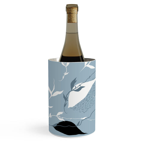 Iveta Abolina Scandi Ice Blue Wine Chiller