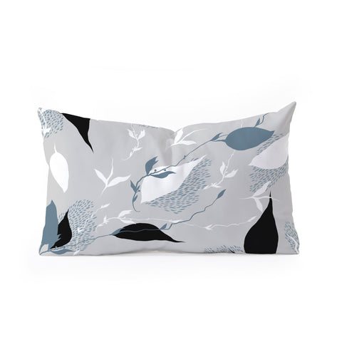 Iveta Abolina Scandi Ice Tan Oblong Throw Pillow