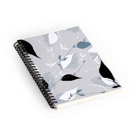 Iveta Abolina Scandi Ice Tan Spiral Notebook