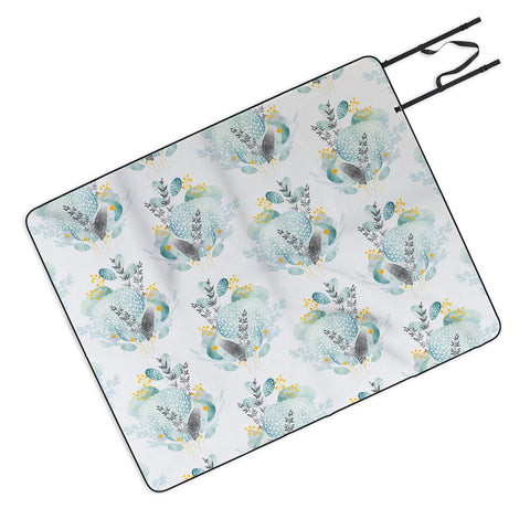 Iveta Abolina Seaflower Picnic Blanket