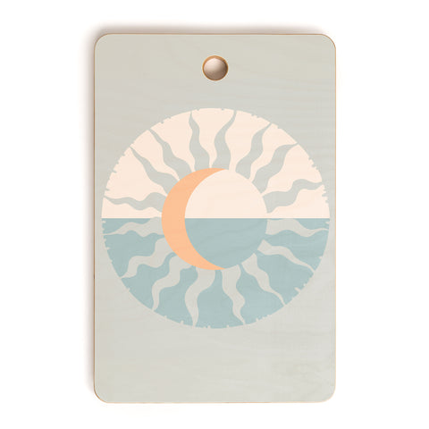 Iveta Abolina Seafoam Sunset Cutting Board Rectangle
