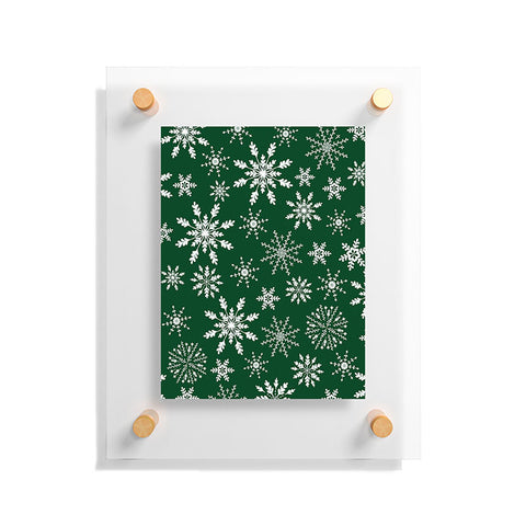 Iveta Abolina Silent Night Green Floating Acrylic Print