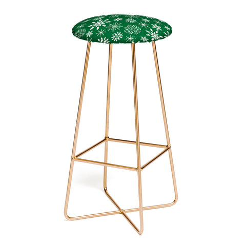 Iveta Abolina Silent Night Green Bar Stool