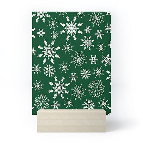 Iveta Abolina Silent Night Green Mini Art Print