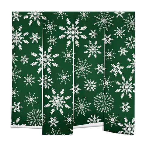 Iveta Abolina Silent Night Green Wall Mural