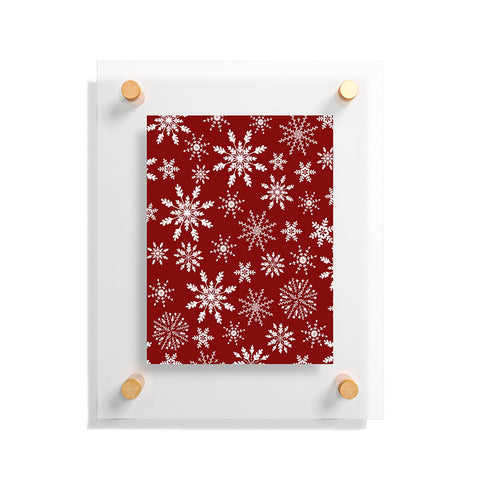 Iveta Abolina Silent Night Red Floating Acrylic Print