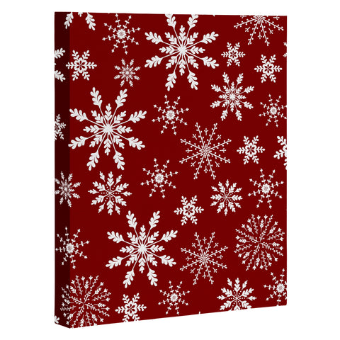 Iveta Abolina Silent Night Red Art Canvas