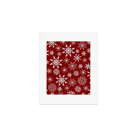 Iveta Abolina Silent Night Red Art Print