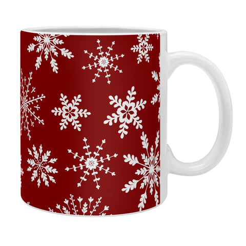 Iveta Abolina Silent Night Red Coffee Mug