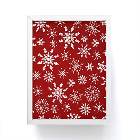 Iveta Abolina Silent Night Red Framed Mini Art Print