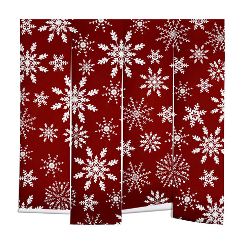 Iveta Abolina Silent Night Red Wall Mural