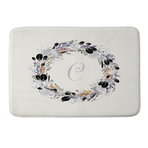 Iveta Abolina Silver Dove C Memory Foam Bath Mat