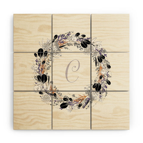 Iveta Abolina Silver Dove C Wood Wall Mural