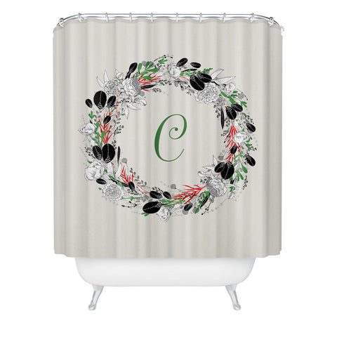 Iveta Abolina Silver Dove Christmas C Shower Curtain