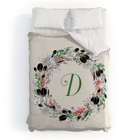 Iveta Abolina Silver Dove Christmas D Duvet Cover