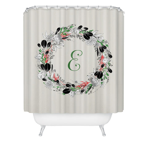 Iveta Abolina Silver Dove Christmas E Shower Curtain