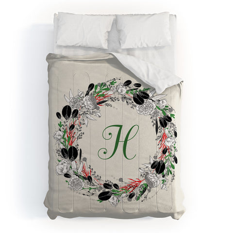 Iveta Abolina Silver Dove Christmas H Comforter