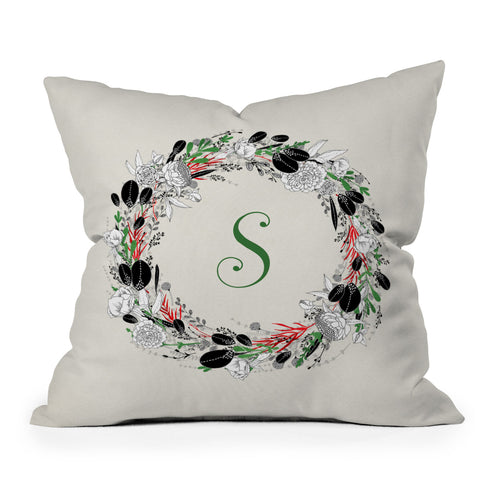 Iveta Abolina Silver Dove Christmas S Throw Pillow