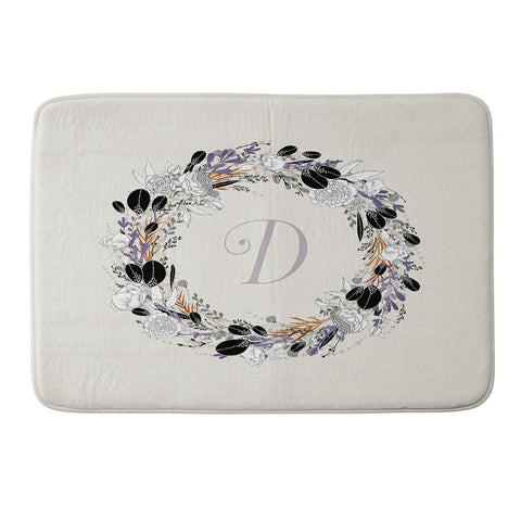 Iveta Abolina Silver Dove D Memory Foam Bath Mat
