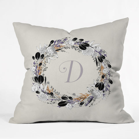 Iveta Abolina Silver Dove D Outdoor Throw Pillow