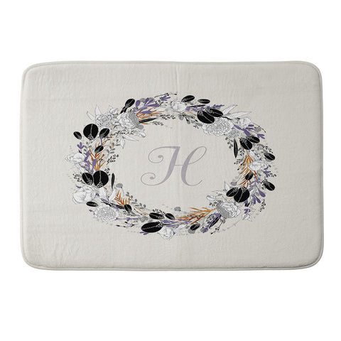 Iveta Abolina Silver Dove H Memory Foam Bath Mat