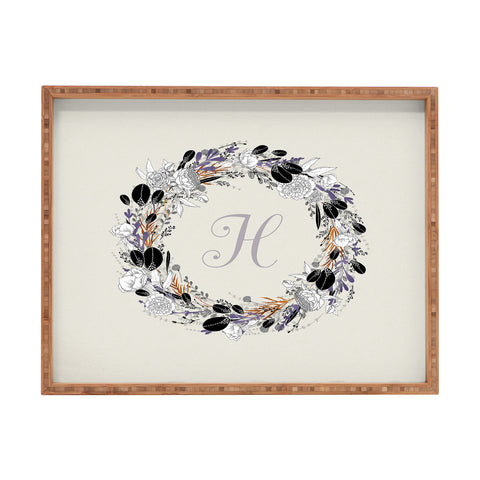 Iveta Abolina Silver Dove H Rectangular Tray