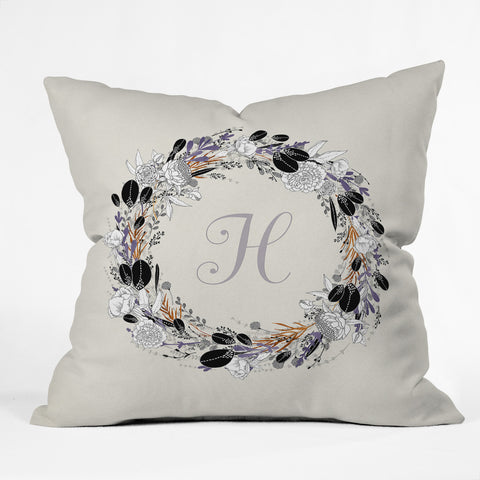 Iveta Abolina Silver Dove H Outdoor Throw Pillow