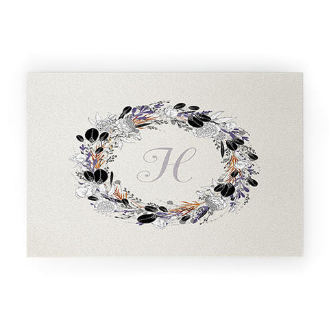 Iveta Abolina Silver Dove H Welcome Mat