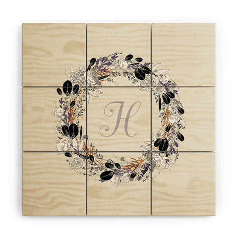 Iveta Abolina Silver Dove H Wood Wall Mural