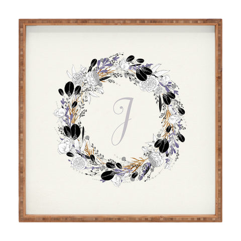 Iveta Abolina Silver Dove J Square Tray