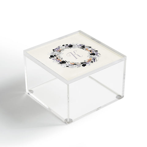 Iveta Abolina Silver Dove K Acrylic Box