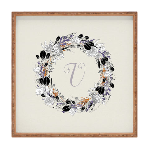 Iveta Abolina Silver Dove V Square Tray