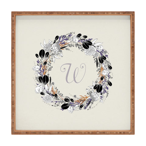 Iveta Abolina Silver Dove W Square Tray