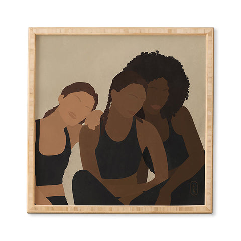Iveta Abolina Sisters Framed Wall Art