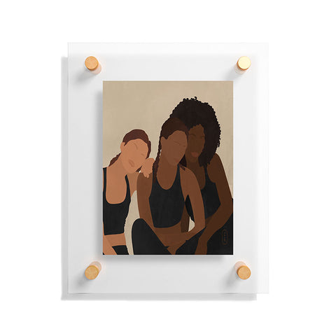 Iveta Abolina Sisters Floating Acrylic Print