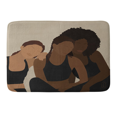 Iveta Abolina Sisters Memory Foam Bath Mat