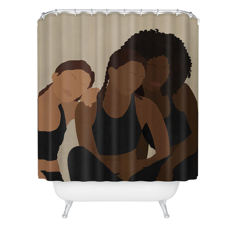 Iveta Abolina Sisters Shower Curtain