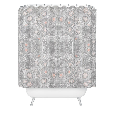 Iveta Abolina Snow Cloud Shower Curtain