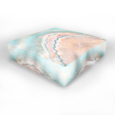 Iveta Abolina Spring Oyster Outdoor Floor Cushion