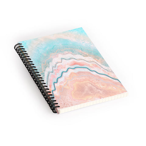 Iveta Abolina Spring Oyster Spiral Notebook