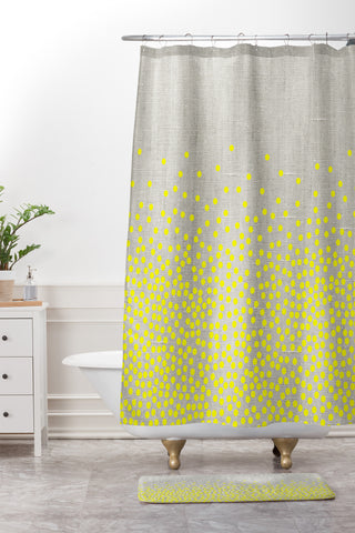 Iveta Abolina Sprinkle Shower Curtain And Mat